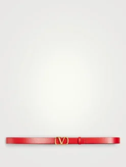 VLOGO Reversible Leather Belt