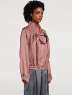 Voly Ruffled Cocoon Jacket