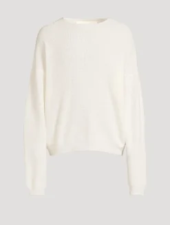 Waffle Crewneck Sweater