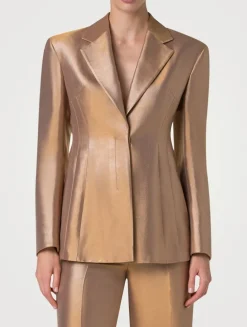 Walker Metallic Satin Jacket