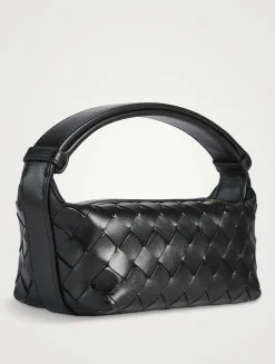 Wallace Town Intrecciato Leather Shoulder Bag