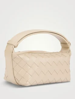 Wallace Town Intrecciato Leather Shoulder Bag