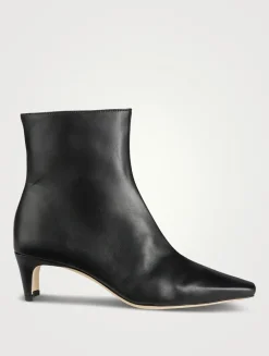 Wally Leather Ankle Boots
