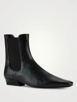 Wally Leather Chelsea Boots