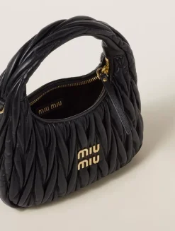 Wander Matelassé Nappa Leather Hobo Bag