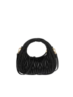 Wander Matelassé Nappa Leather Hobo Mini-bag