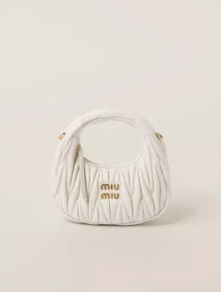 Wander Matelassé Nappa Leather Hobo Mini-bag