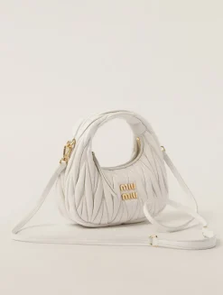 Wander Matelassé Nappa Leather Hobo Mini-bag