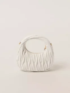 Wander Matelassé Nappa Leather Hobo Mini-bag