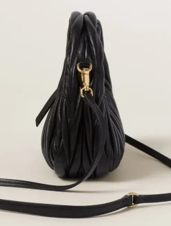 Wander Matelassé Nappa Leather Hobo Mini-bag