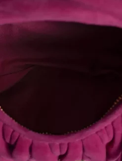 Wander Matelassé Suede Bag