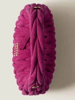 Wander Matelassé Suede Bag