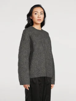 Washed Satin Trousers