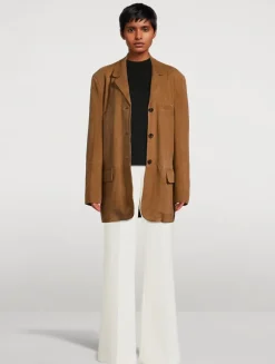 Weekend Suede Blazer