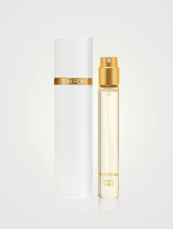 White Suede Travel Spray