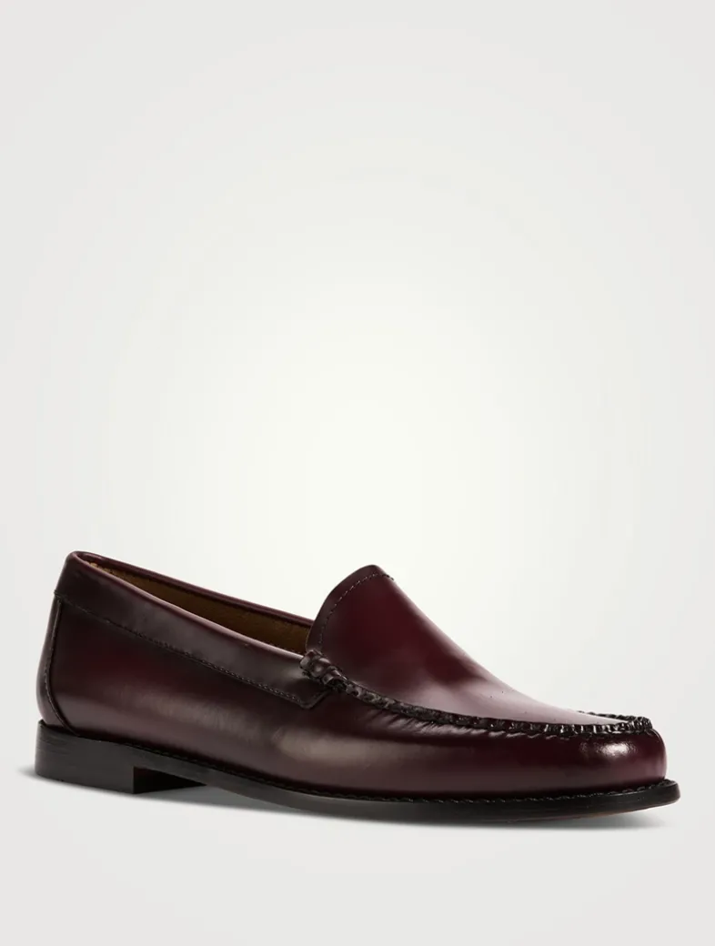 Whitney Venetian Leather Loafers