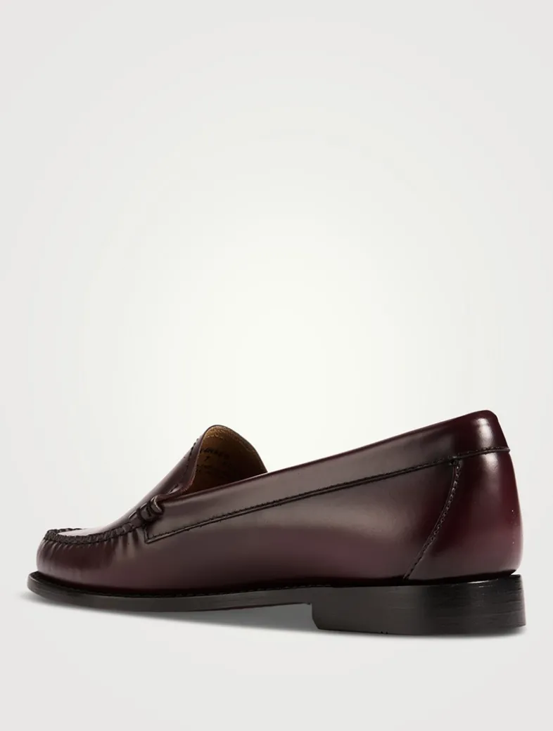 Whitney Venetian Leather Loafers