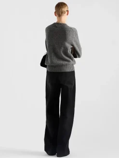 Wide-leg Denim Jeans