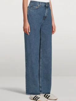 Wide-Leg Jeans