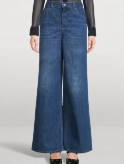 Wide-Leg Jeans