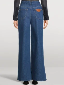 Wide-Leg Jeans