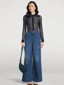 Wide-Leg Jeans