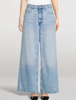 Wide-Leg Jeans