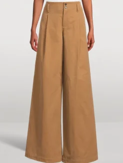 Wide-Leg Trousers