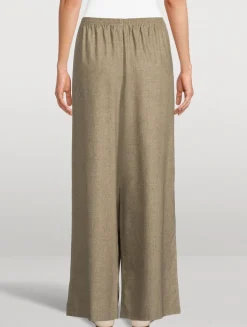 Wide-Leg Trousers
