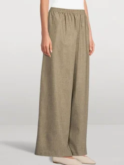 Wide-Leg Trousers