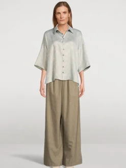 Wide-Leg Trousers