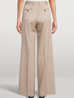 Wide-Leg Trousers
