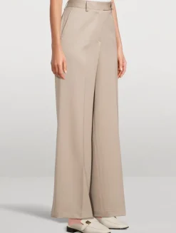 Wide-Leg Trousers