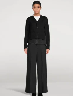 Wide-Leg Trousers