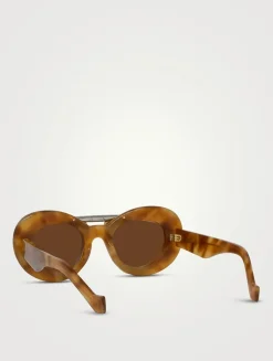 Wing Double Frame Cat Eye Sunglasses