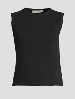 Wody Cotton Sleeveless Top