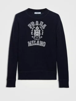 Wool And Cashmere Intarsia Sweater