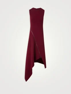 Wool Double-Face Midi Dress