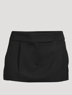Wool Skort