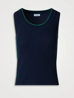 Wool Sleeveless Sweater