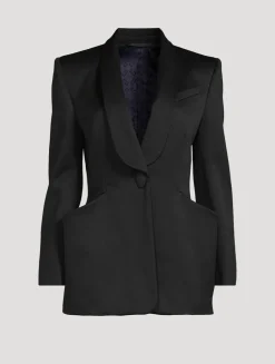 Wool Tuxedo Jacket