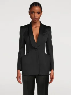 Wool Tuxedo Jacket