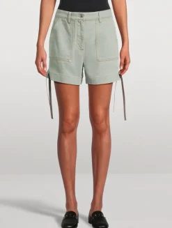 Workwear Denim Shorts