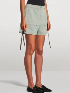 Workwear Denim Shorts