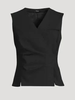 Wrap Vest Shirt