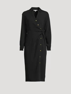 Wright Twisted Shirt Dress