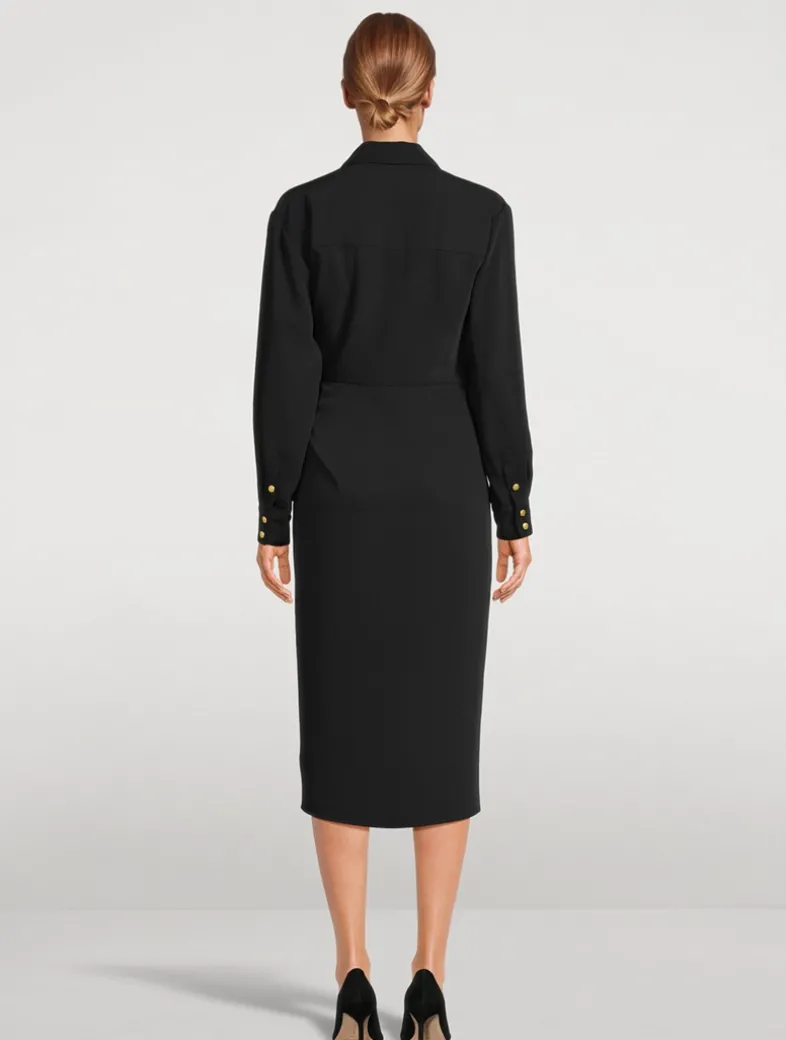 Wright Twisted Shirt Dress