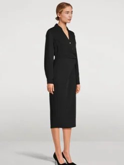 Wright Twisted Shirt Dress