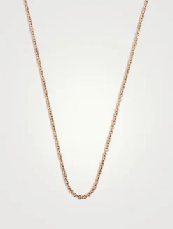 Wulu 18-Inch 18K Rose Gold Chain