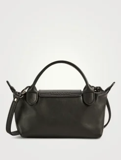 XS Le Pliage Xtra Leather Crossbody Pouch